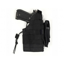 Pouzdro pistolové MOLLE oboustranné, černé