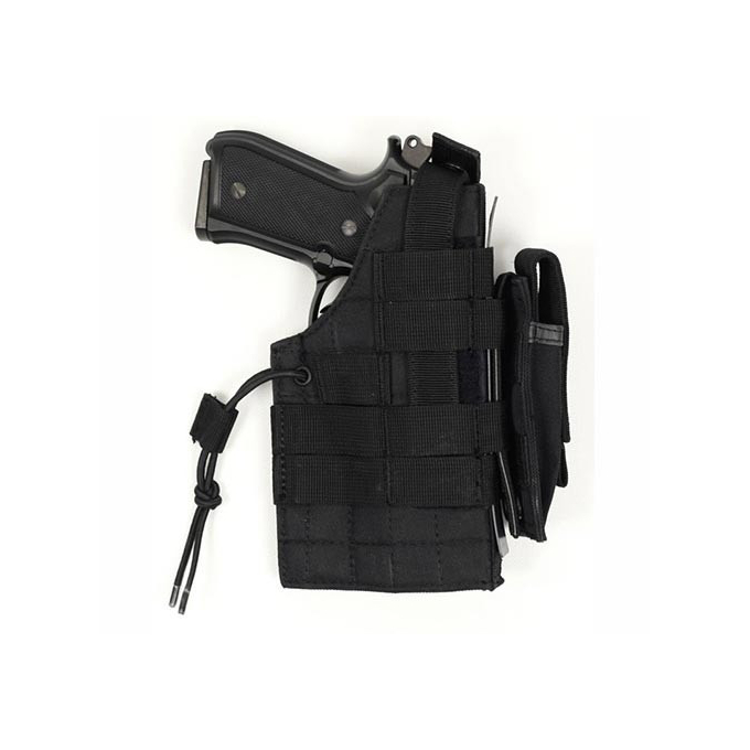 Pouzdro pistolové MOLLE oboustranné, černé