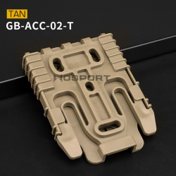 Adapter Base Quick Release Buckle - Black