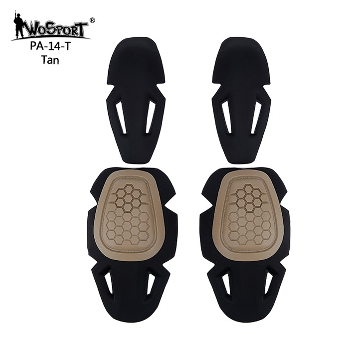 WST G4 Combat Uniform Protector Pads Set – Tan