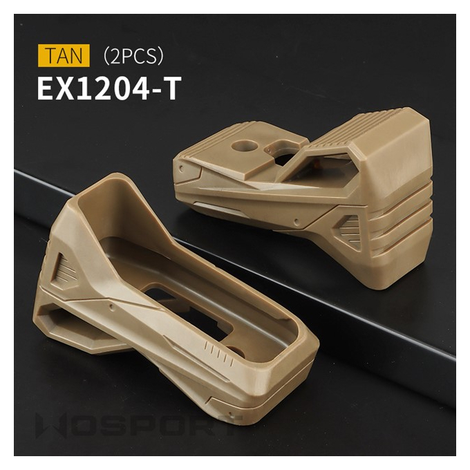 Držák plastových zásobníků FASTMAG pro M4/M16 - černý (2ks)