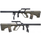Steyr Aug + tlumič + optika + dvojnožka (SW-020-AM) - zelený
