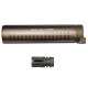 QD silencer 175 x 38 mm - TAN