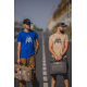 T-Shirt ANAREUS Spider logo - BLUE