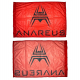 Game Flag ANAREUS - Red