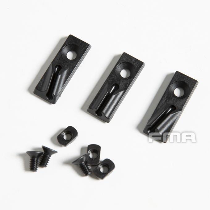 Tactical 3PCS Arson Machine Cable Management M-LOK WireGuide System  - A