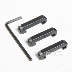 Tactical 3PCS Arson Machine Cable Management M-LOK WireGuide System  - B