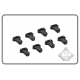 FMA Pouch Enhanced With Bungee (8PCS) - Black