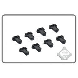 FMA Pouch Enhanced With Bungee (8PCS) - Black