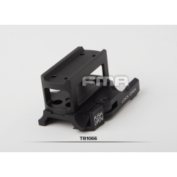 Zvýšená QD montáž kolimátoru RD-1 / RD-2 / T1, černá