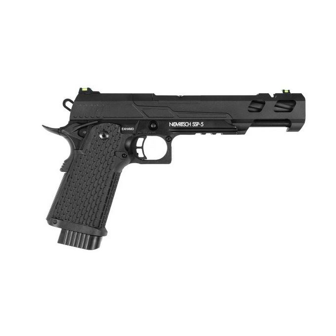 Novritsch SSP5 6" GBB Pistol - Black