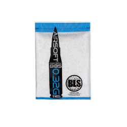 BLS airsoftové guličky PRECISION 0,32g, 3120 BBs (vrecko) - Biela