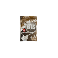 BLS airsoftové kuličky BIO UH 0,40g, 1000 BBs (sáček) - Bílá
