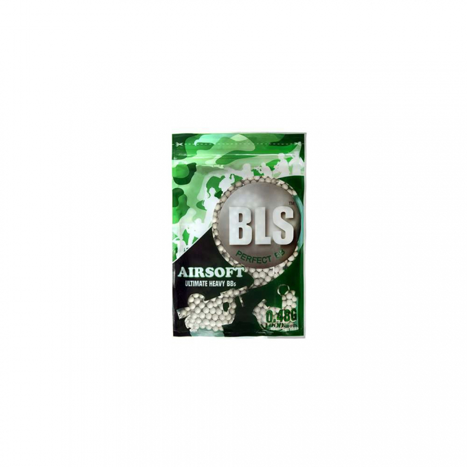 BLS kuličky Precision 0,48g 1000bb - bílé