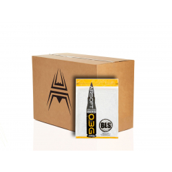 20x BLS airsoftové kuličky PRECISION 0,30g, 3300 BBs (krabice) - Bílá