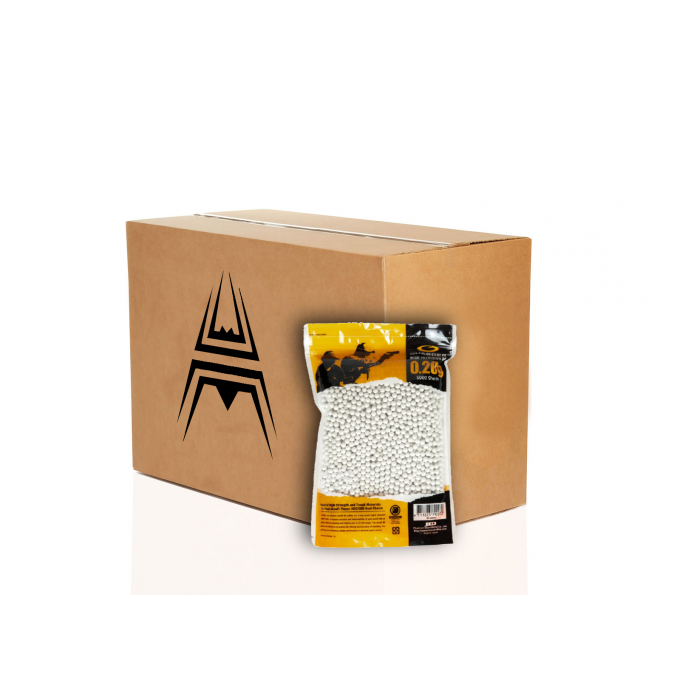 High Precision Made - 0,20g BB Pellets (5000 rounds, BOX 15PCS)