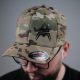 FLEXFIT Cap ANAREUS Spider logo black - Multicam®
