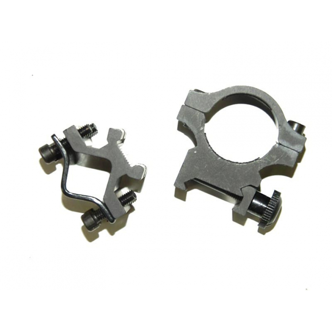 Barrel RIS mount with low 25mm mount ring