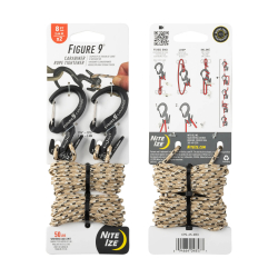 Utahovací karabina se zámkem Figure 9 - malá S - Combo set (2ks)