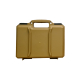 ASG plastic pistol case, 31x27x7,5 cm - TAN