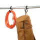 Gear Tie® Bendable S-Hook - black