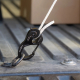 CamJam® XT™ Aluminum Rope Tightener + 5m Paracord, black - large