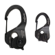 CamJam XT Aluminium Cord Tightener Upínací hliníková karabina + 5m paracord, černá - střední