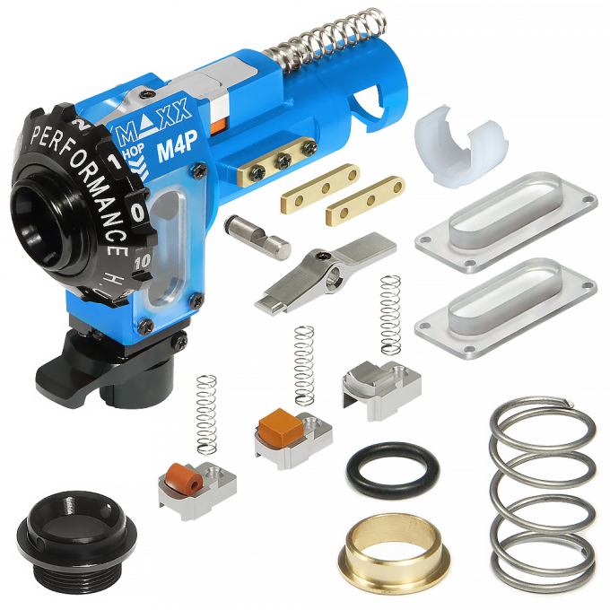 MAXX CNC hop-up komora M4P PRO (HPA PolarStar) – Modrá