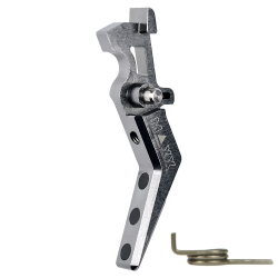 Hliníková CNC SPEED spoušť pro M4/M16 - TYPE A, titanová