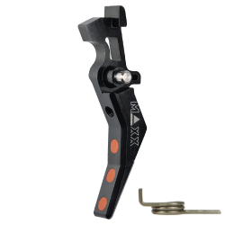 Hliníková CNC SPEED spoušť pro M4/M16 - TYPE B, černá