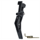 Hliníková CNC SPEED spoušť pro M4/M16 - TYPE B, černá