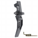 Hliníková CNC SPEED spoušť pro M4/M16 - TYPE C, titanová
