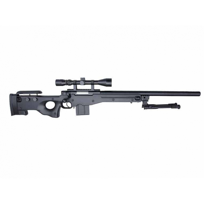 L96 AWP(S) MB4401D + optika a dvojnožka - černá