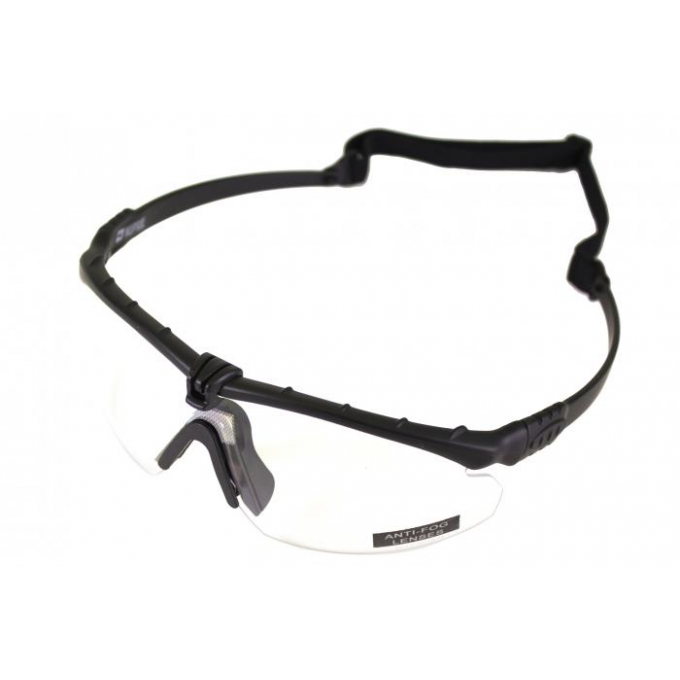 NP Battle Pro's - Black Frame / Clear Lense  w/Insert