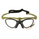 NUPROL Safety Glasses BATTLE PRO'S (with Insert), Smoked Lens - Tan