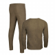 Underwear ThermoFleece without collar - GREEN