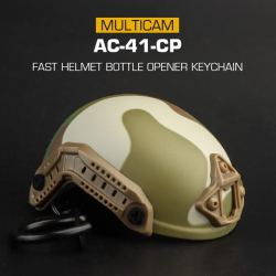 Přívěšek, klíčenka, otvírák na lahve - helma FAST, MC