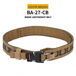 Lehký střelecký opasek BISON s Molle vazbou - coyote