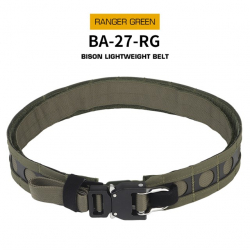 Lehký střelecký opasek BISON s Molle vazbou - Ranger Green