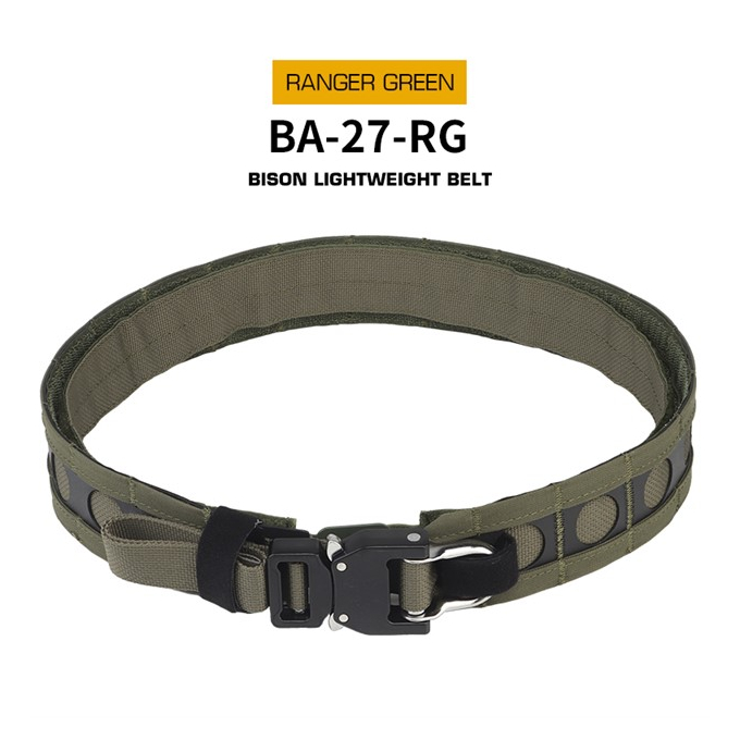 BISON Lightweight Molle Belt - Ranger green