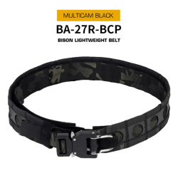 Lehký střelecký opasek BISON s Molle vazbou - MC Black