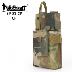 WoSporT MOLLE Walkie-Talkie / PMR Radio Pouch – Multicam