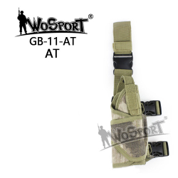 Tactical leg holster Tornado, black