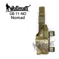 Tactical leg holster Tornado, black