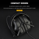 Taktický headset Gen 5 + montáž helmu FAST, černý