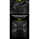Taktický headset Gen 5 + montáž helmu FAST, černý