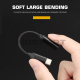 12cm prodlužovací kabel USB-C na 3,5mm JACK