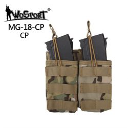 Sumka Dual MOLLE na dva zásobníky G36 otevřená - MC