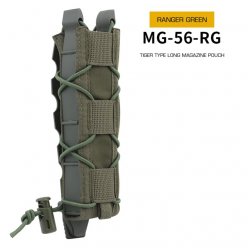 WST TIGER Type SMG Magazine MOLLE Pouch – Ranger Green