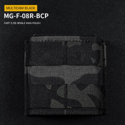 FAST type Single MOLLE sumka na 5.56 zásobníky M4/M16 - MC Black